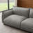 89" Genuine Leather Sofa Modern Living Room Couch-986262271