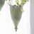 Vintage Hanging Planter with Chain, Outdooor Hanging Basket for Porch Living Room Patio Garden Decor,Green