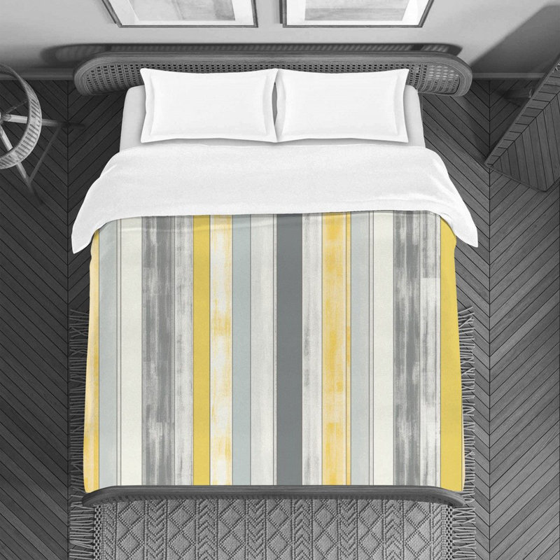 Vertical Striped Bedding, King