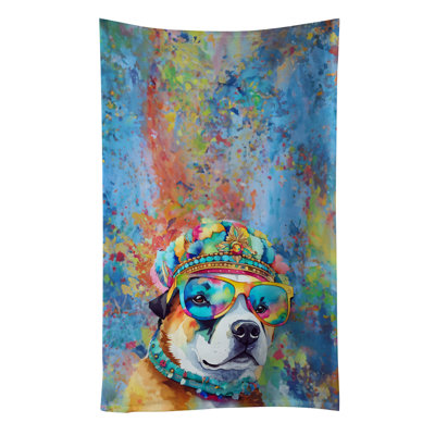 Serviette de cuisine Akita Hippie Dawg