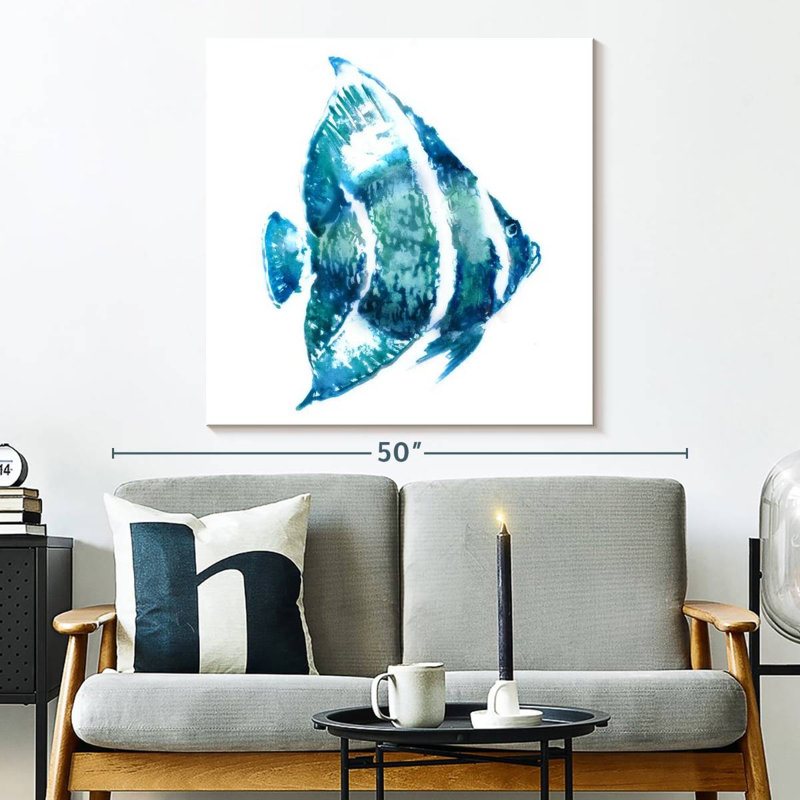 Crowle Fish I, 33" H x 33" W