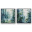 «Blue and Green Enchanted Forest», ensemble de 2, reproduction sur toile-507837598-507837596