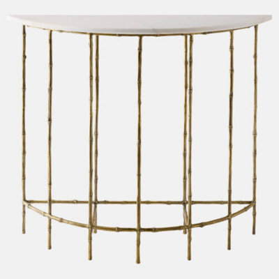 Meng 11'' W Marble Console Table