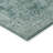 Machine Washable Indoor/Outdoor Xhevrie Teal Rug-2009080500