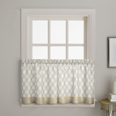 Nikalas Tailored Cafe Curtain