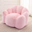 Canapé Lotus Méridienne rembourrée de mousse sans assemblage avec anneau de traction et base antidérapante, mousse à mémoire de forme haute densité pour le salon, la chambre à coucher et le dortoir-131313102