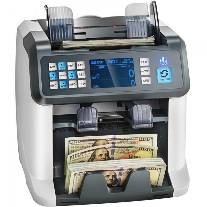 Money Counter Machine, Bill Counter with Mixed Denomination