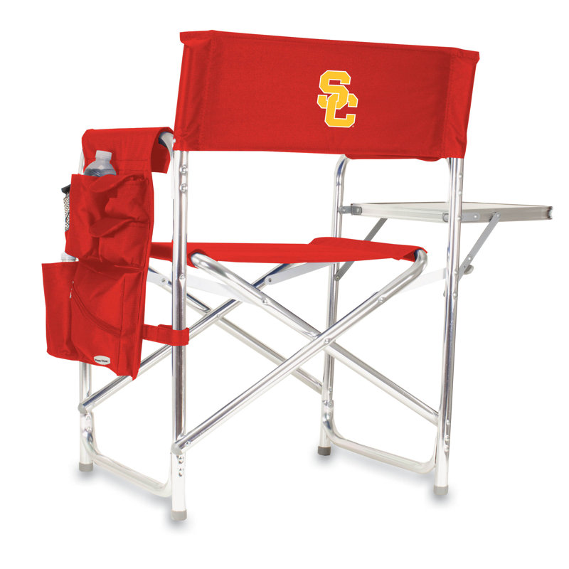 Chaise de réalisateur pliante Sports, Ohio State, Rouge