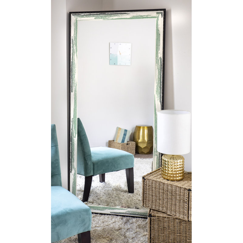 Miroir Ulrey, Écume de mer, H 65,5 po x l 30,5 po