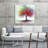 Colourful Tree - No Frame Painting on Canvas