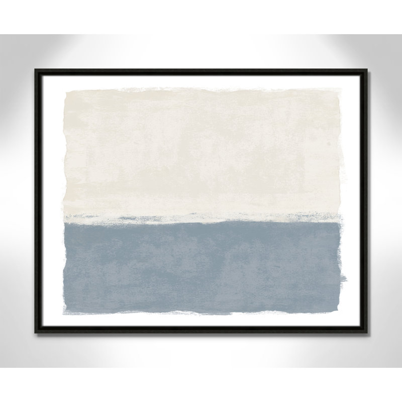 «Coastal Dreams II - Landscape Version Print» par Natalie Carpentieri, Toile avec cadre, 29.5'' W x 23.5'' H