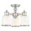 Lustre traditionnel unique à 3 lumières Wilczek