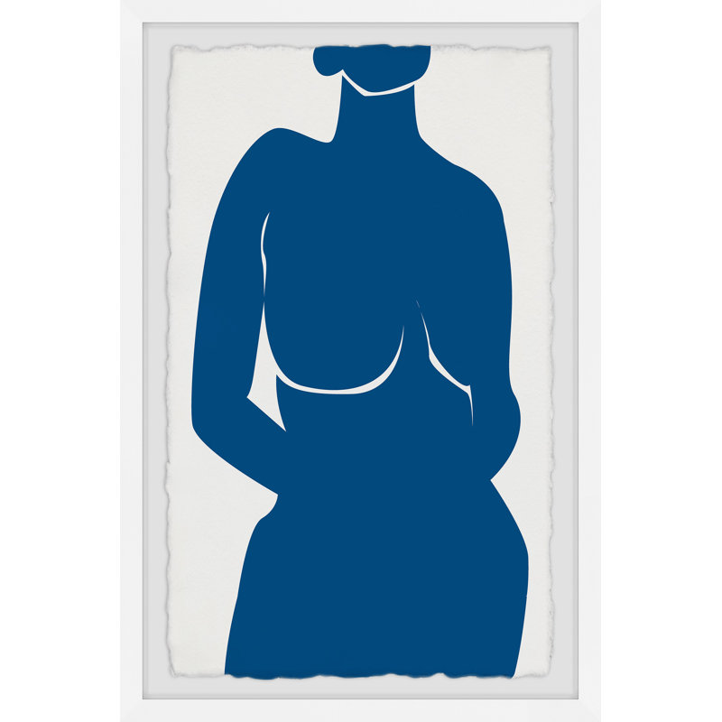 I Feel Comfortable - Single Picture Frame Print, 45cm H x 38cm W x 3.81cm D