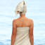 Serviette de plage en coton Astrea-69531109
