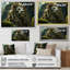 «Enchanted Lion Wilderness Fantasy» sur toile-1751743788-1751743789