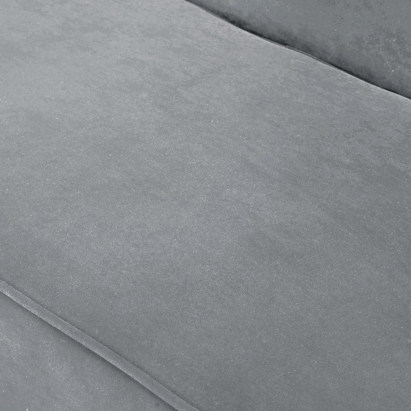 Banc Ellen, Velours gris
