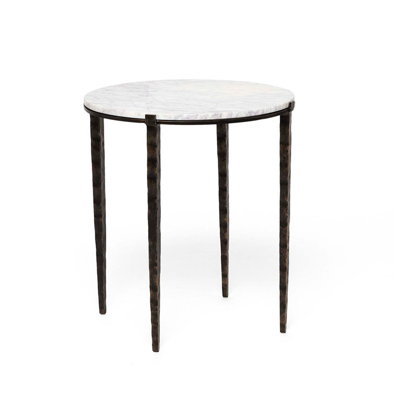 Como Marble Top End Table