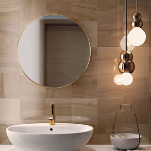 Miroir de salle de bain mural