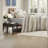 Neutral Stripe Textured 3-piece Full/queen Bedding Set With Durable Polyester Material