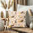 Beige/White/Brown Floral