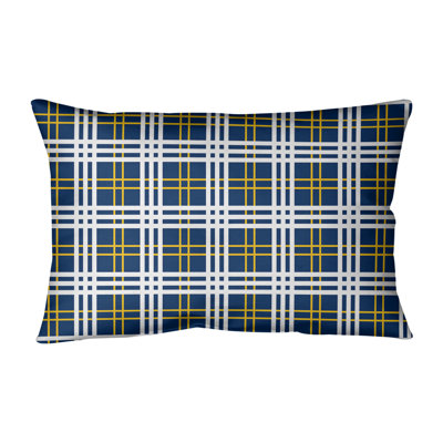 Plaid Reversible Pillow Cover