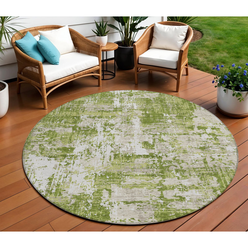 Tapis rond 8 po