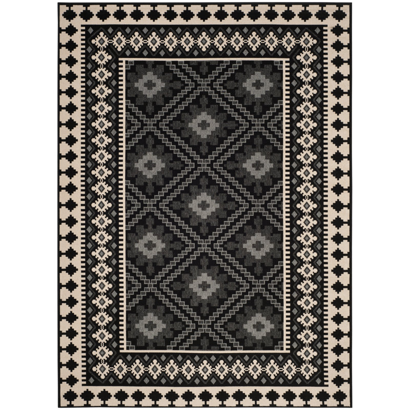 Tillis Southwestern Indoor/Outdoor Area Rug, Rectangle 8' x 11'