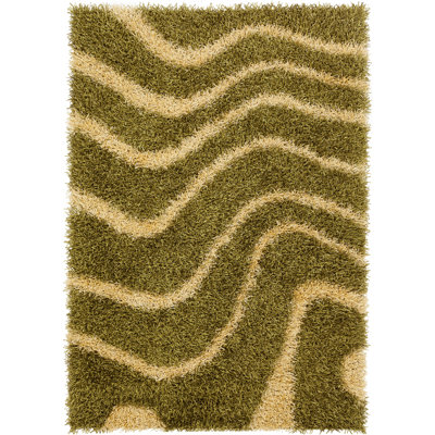 Tapis vert/jaune Stockwell