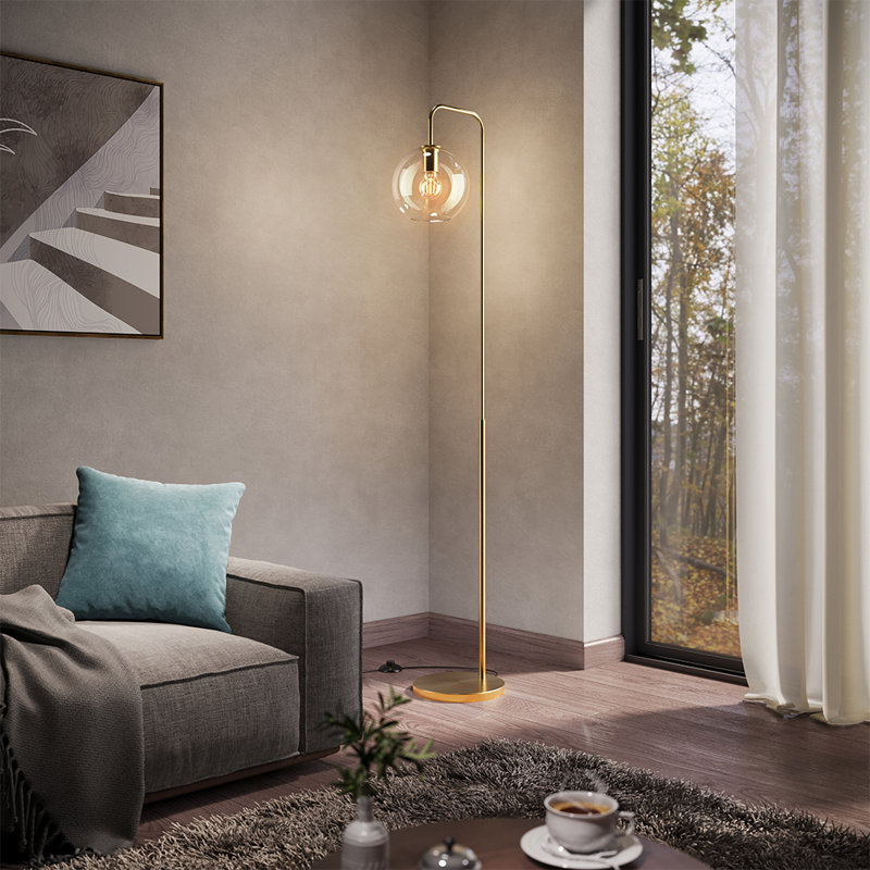 Morocco 157 Gold Floor Lamp
