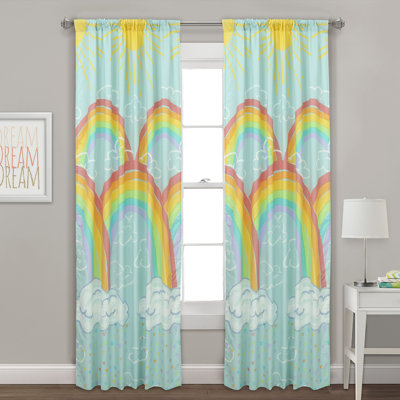 Delcastillo Semi Sheer Curtains / Drapes Pair