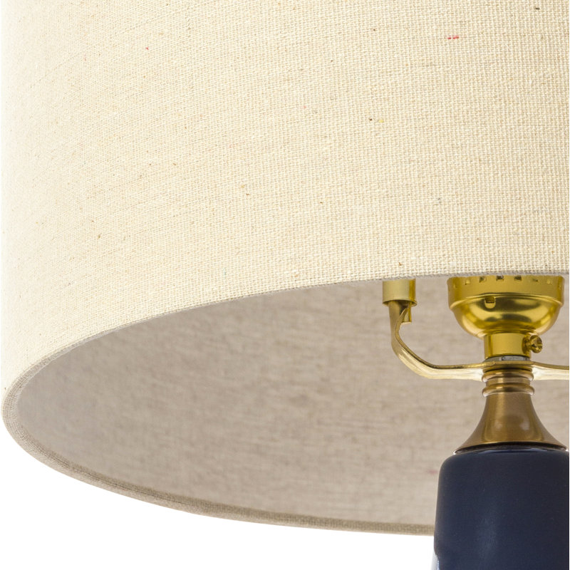 Lampe de table Medano, Bleu