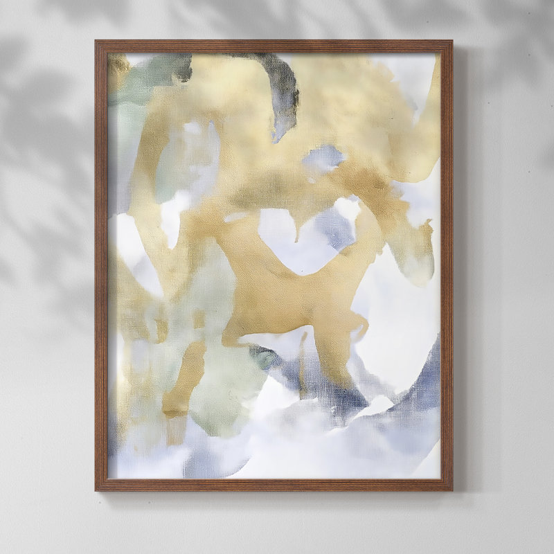 "ABSTRACT Series DCCLxxxvii" par J Paul, H 11 po x l 9 po, Noyer