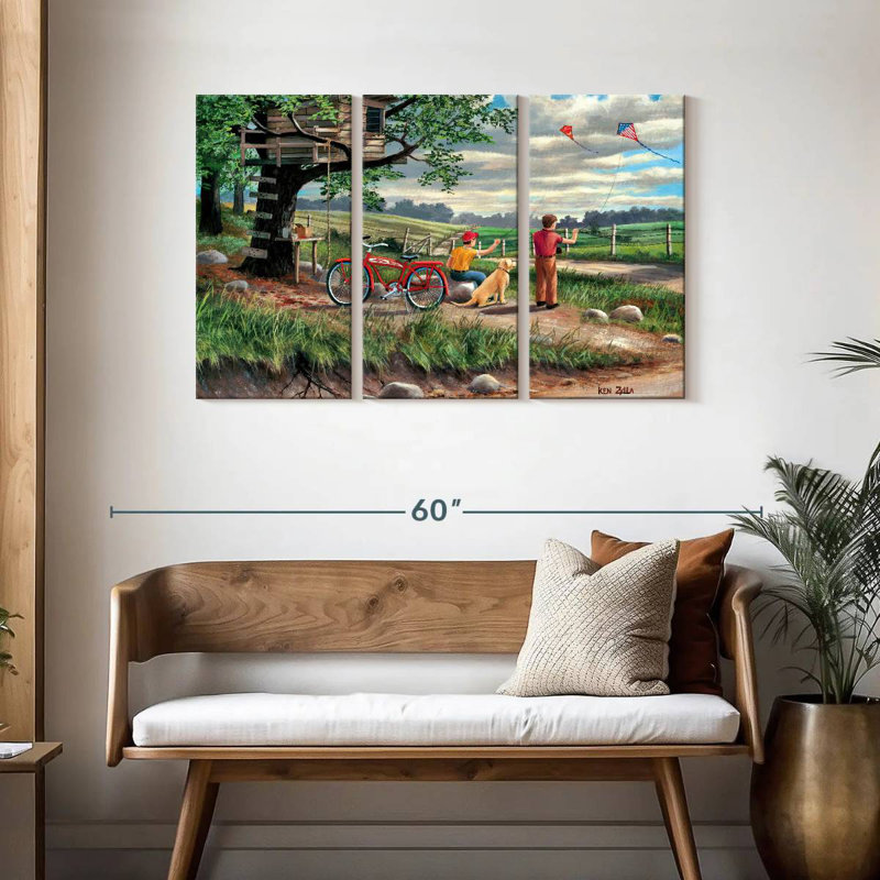 Senne Catching The Wind, 28" H x 45" W
