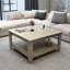 Lea 90 Cm Square Coffee Table-1666148764