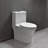 1.28 GPF Space Saving Round Compact One-Piece Toilet (Seat Included)
