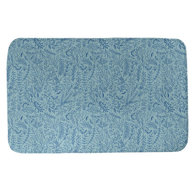 Tapis pour salle de bain floral ditsy Leffel