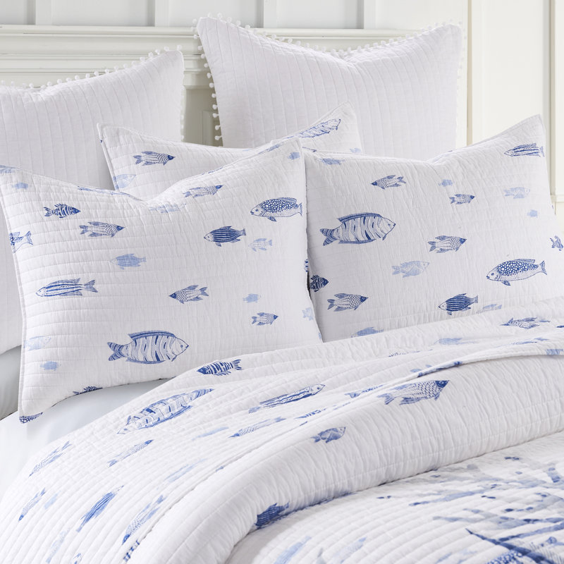 Indigo Tide Twin Quilt Set