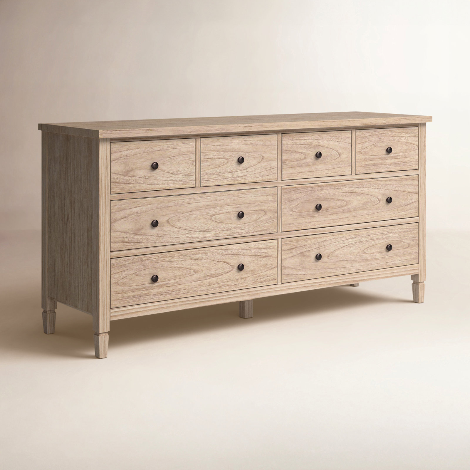 Charleston 64" Double Dresser, Desert Sand