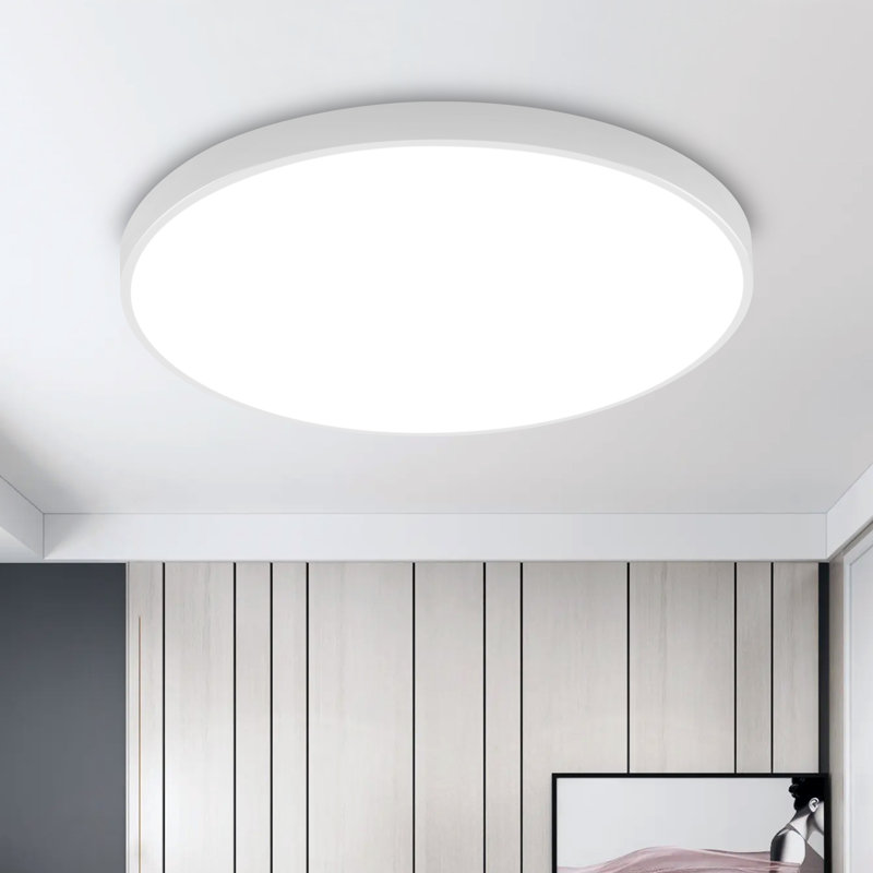 Ayak LED Flush Mount, White