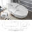 CASAINC 70.87" Oval Solid Surface Freestanding Soaking White Bathtub With Drain