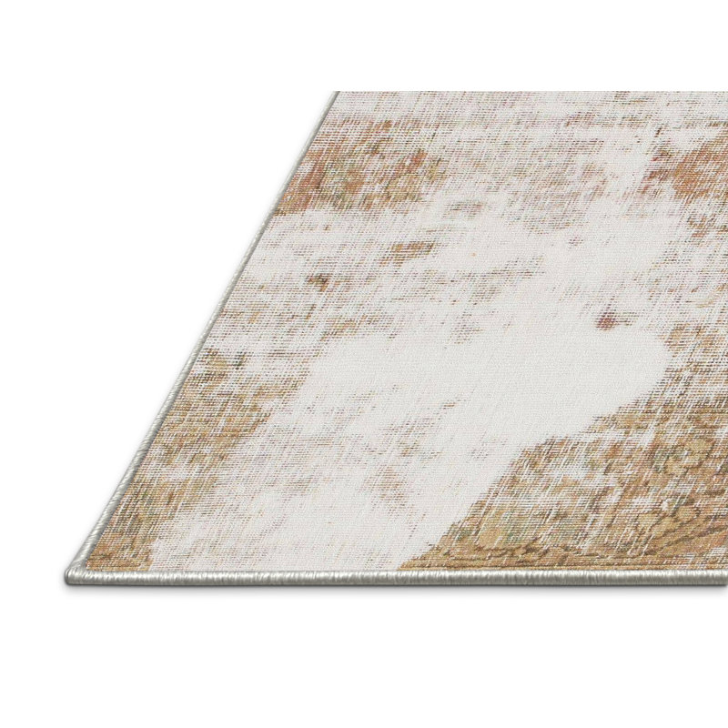 Utting Abstract Indoor Rug, Rectangle 5' x 7'