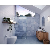 Vela 48 in. x 78 in. Fully Frameless Single Fixed Shower Panel