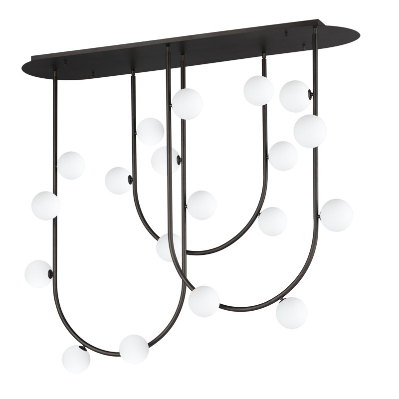 Contour 19 - Light Pendant, Brushed Bronze