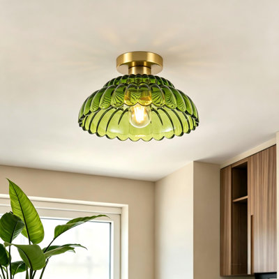   Plafonnier semi-encastré 1 lumière Moncia 