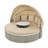 Versatile Outdoor Rattan Daybed with Multiple Functionalities for Relaxation-898058130