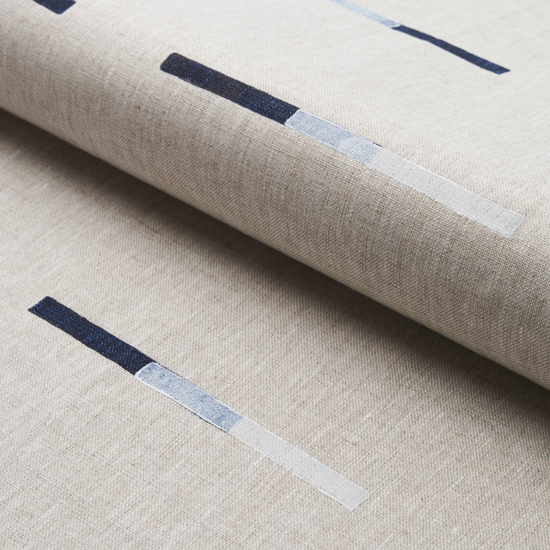 Tissu en lin à 100 %, Bleu marine