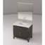 Meuble-lavabo simple. Ensemble de comptoir, miroir et robinet-919347303