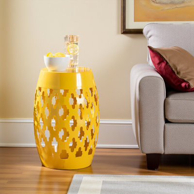 Indigo Metal Outdoor Side Table