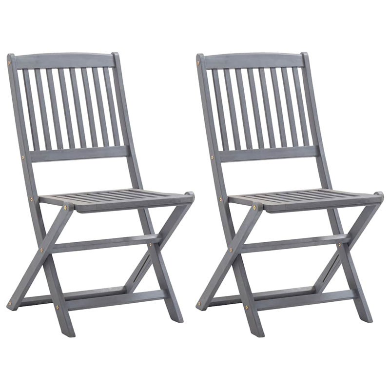 Ensemble de 2 chaises d'extérieur vidaXL