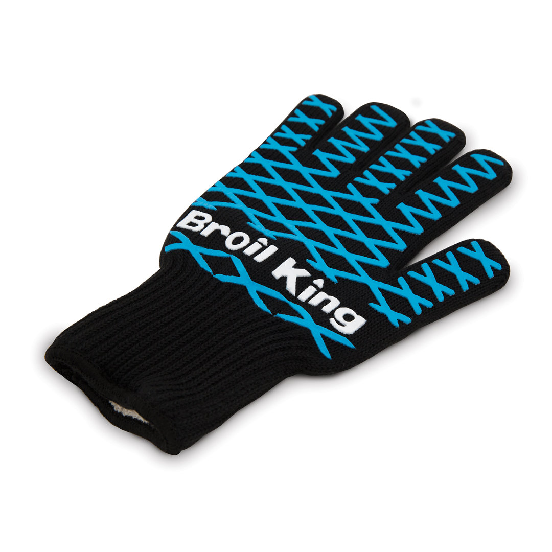 Broil King Glove Single Black w/Blue Accents Broil King